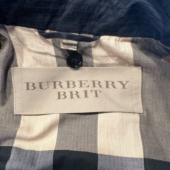 Burberry Brit Womens Trench Coat - Size 10 - Picture 4 of 11